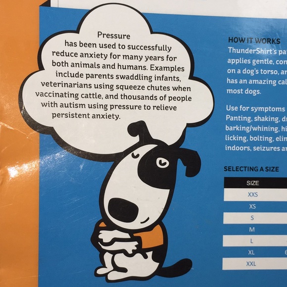 Thunder Shirt Dog Pet Insanely Calm Anxiety Training Harness Grey Size X… - Picture 12 of 14